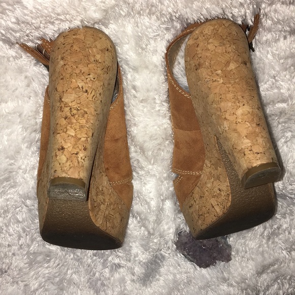 Suede platform heels - Picture 6 of 6